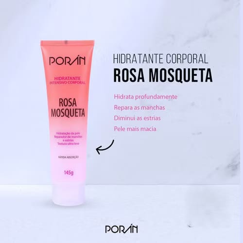 Hidratante Corporal Poran - Rosa Mosqueta