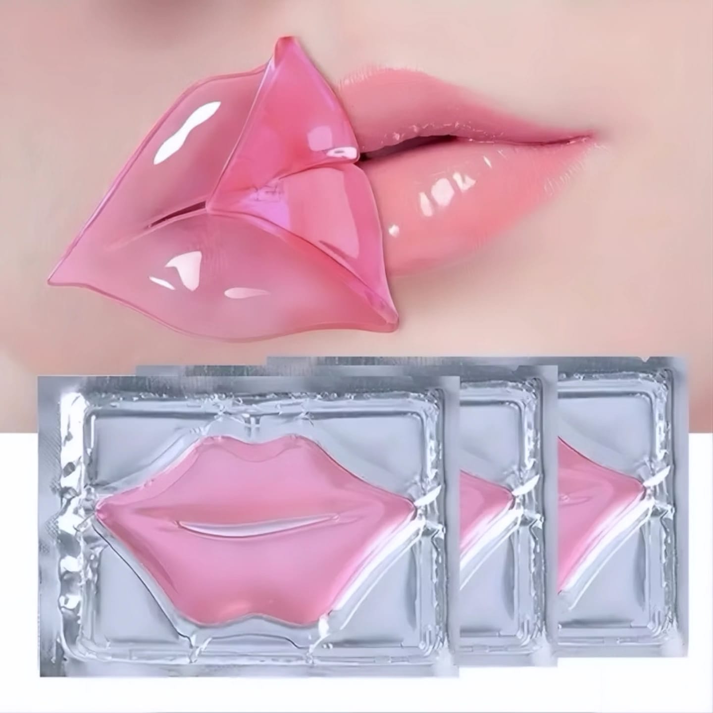 Máscara Labial Dádiva de Mel e Colágeno com Cristal Hidratante
