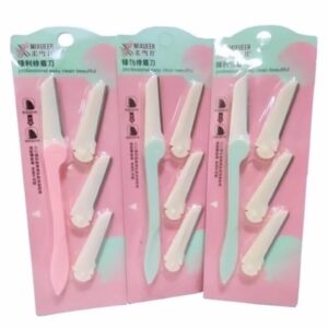 Navalha Feminina para Limpeza de Sobrancelhas e Rosto.