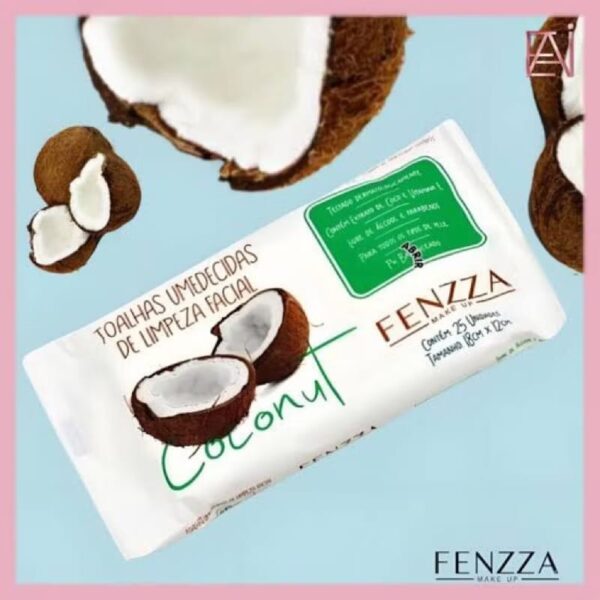 Lenço Umedecido Hidratante e Limpeza Facial - Fenzza - Image 3
