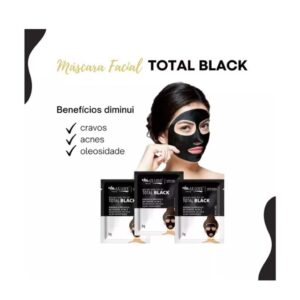 Máscara Preta Facial Removedora de Cravos - Max Love