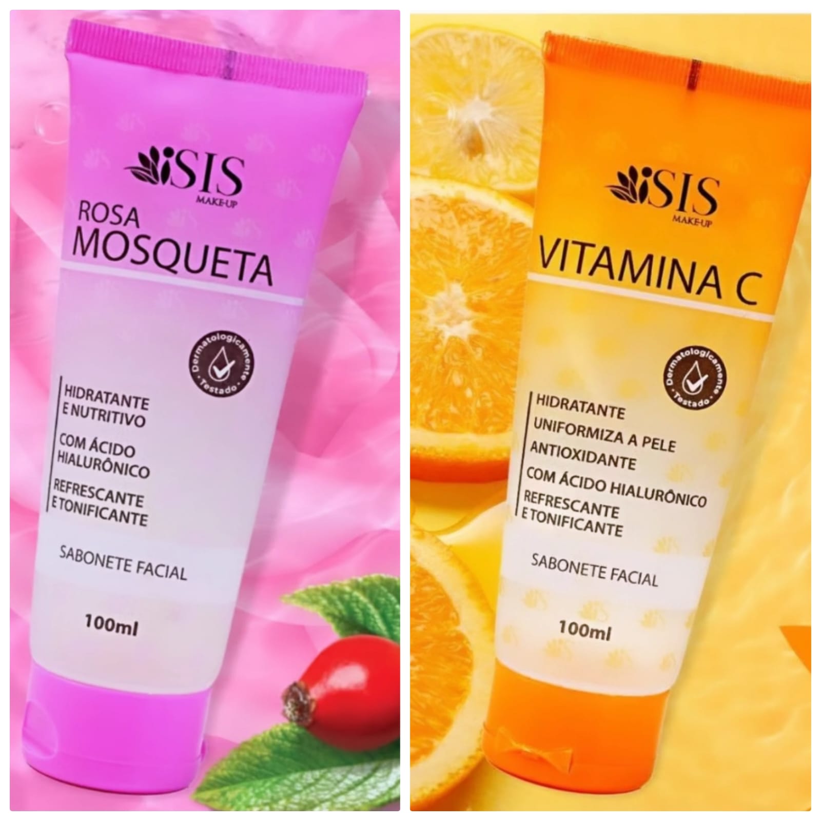 Sabonete Facial Hidratante - Isis Make - UP