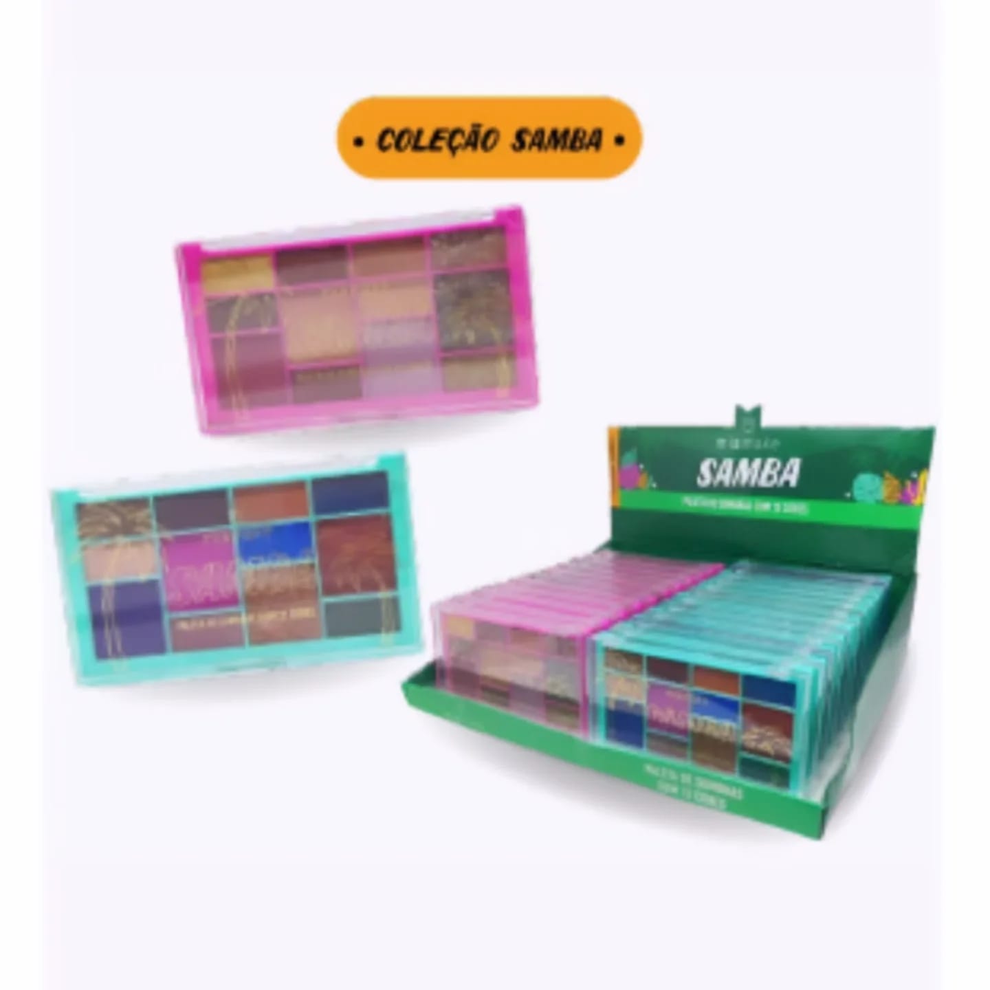 Paleta de Sombras Samba - Mia Make
