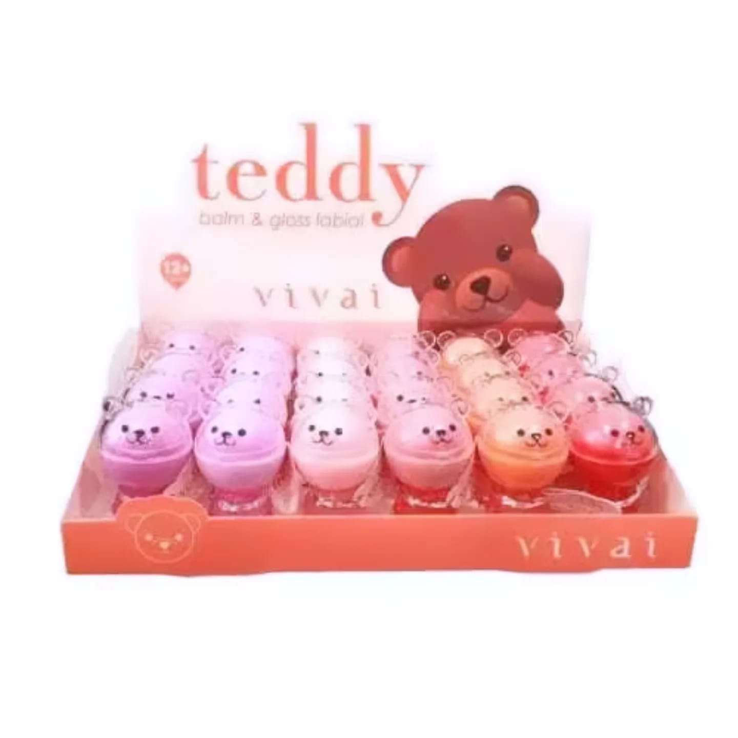 Lip Balm e Lip Gloss Teddy - VIVAI